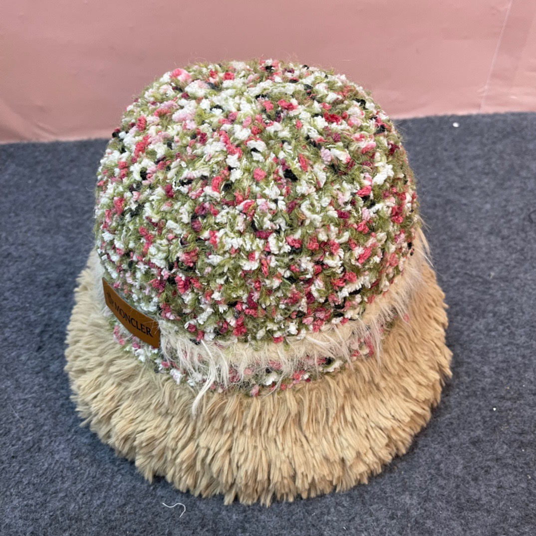[TOP] Moncler Plush Fisherman's Hat - 4 Colour