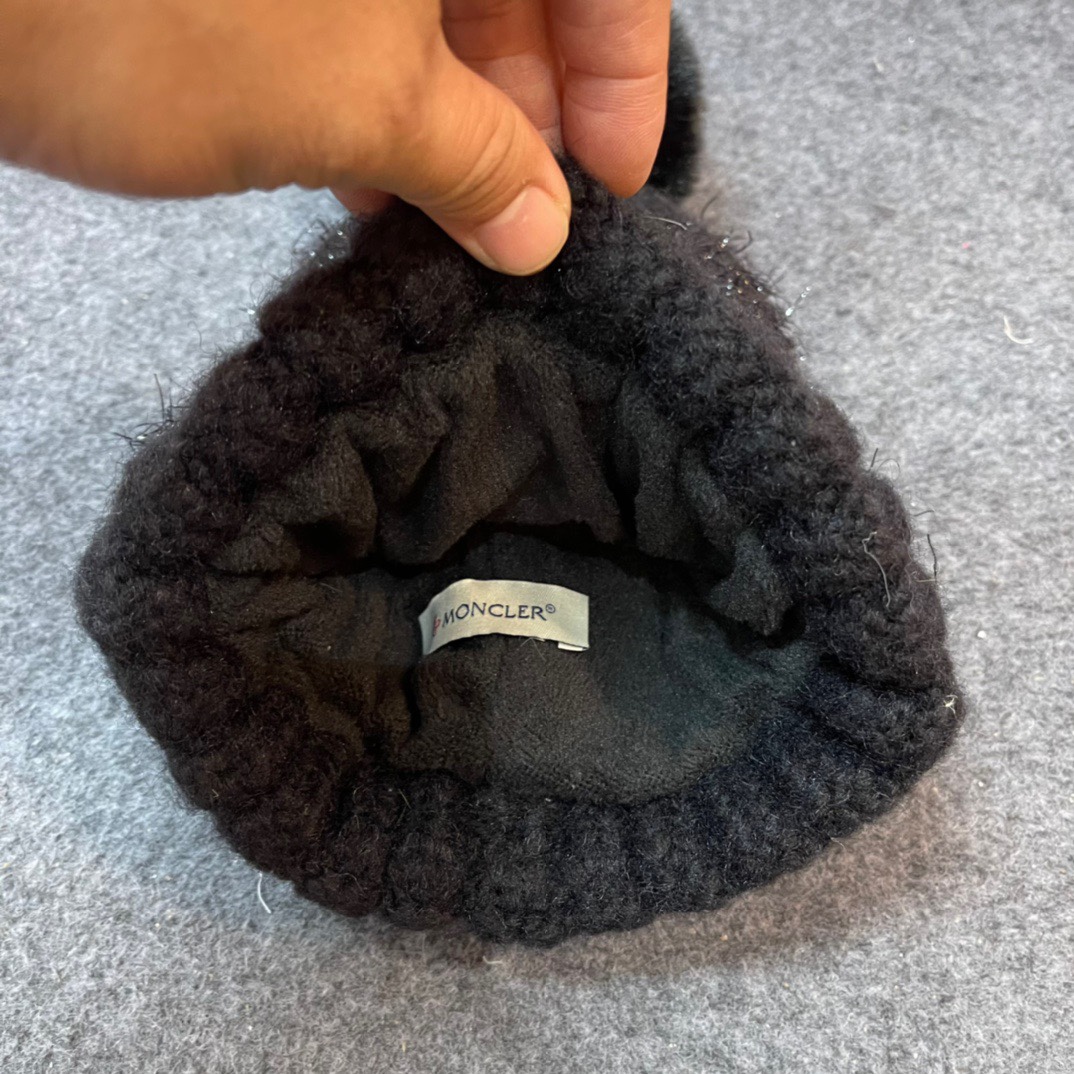 [TOP] Moncler Knitted Woolen Hat - 4 Colour