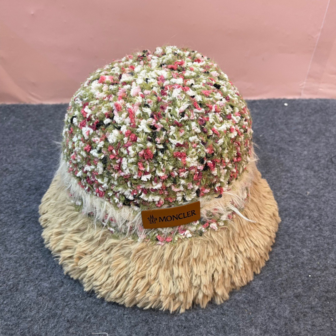 [TOP] Moncler Plush Fisherman's Hat - 4 Colour