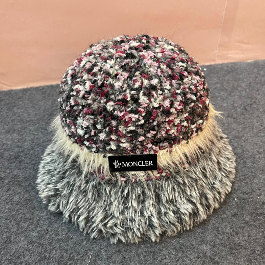 [TOP] Moncler Plush Fisherman's Hat - 4 Colour