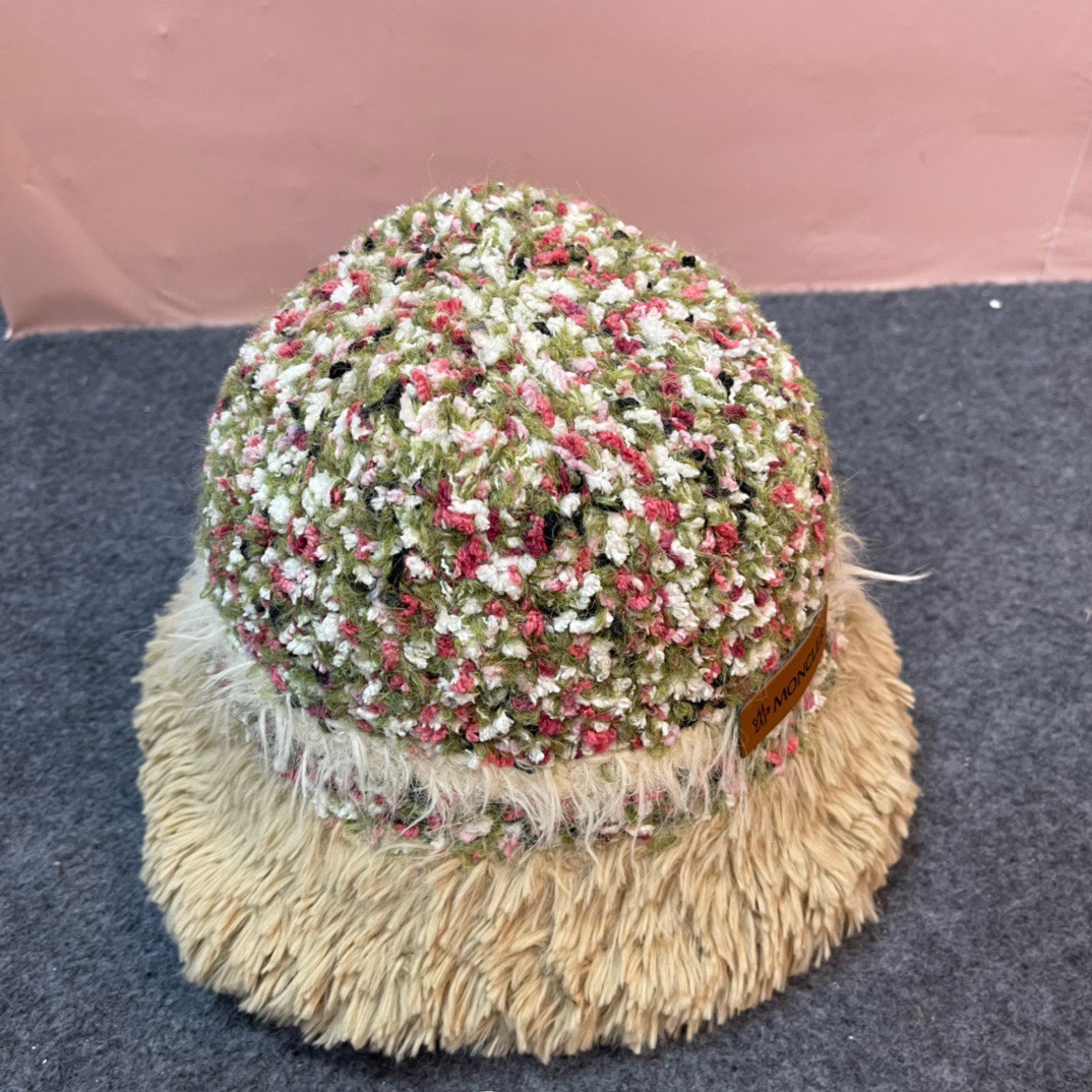 [TOP] Moncler Plush Fisherman's Hat - 4 Colour
