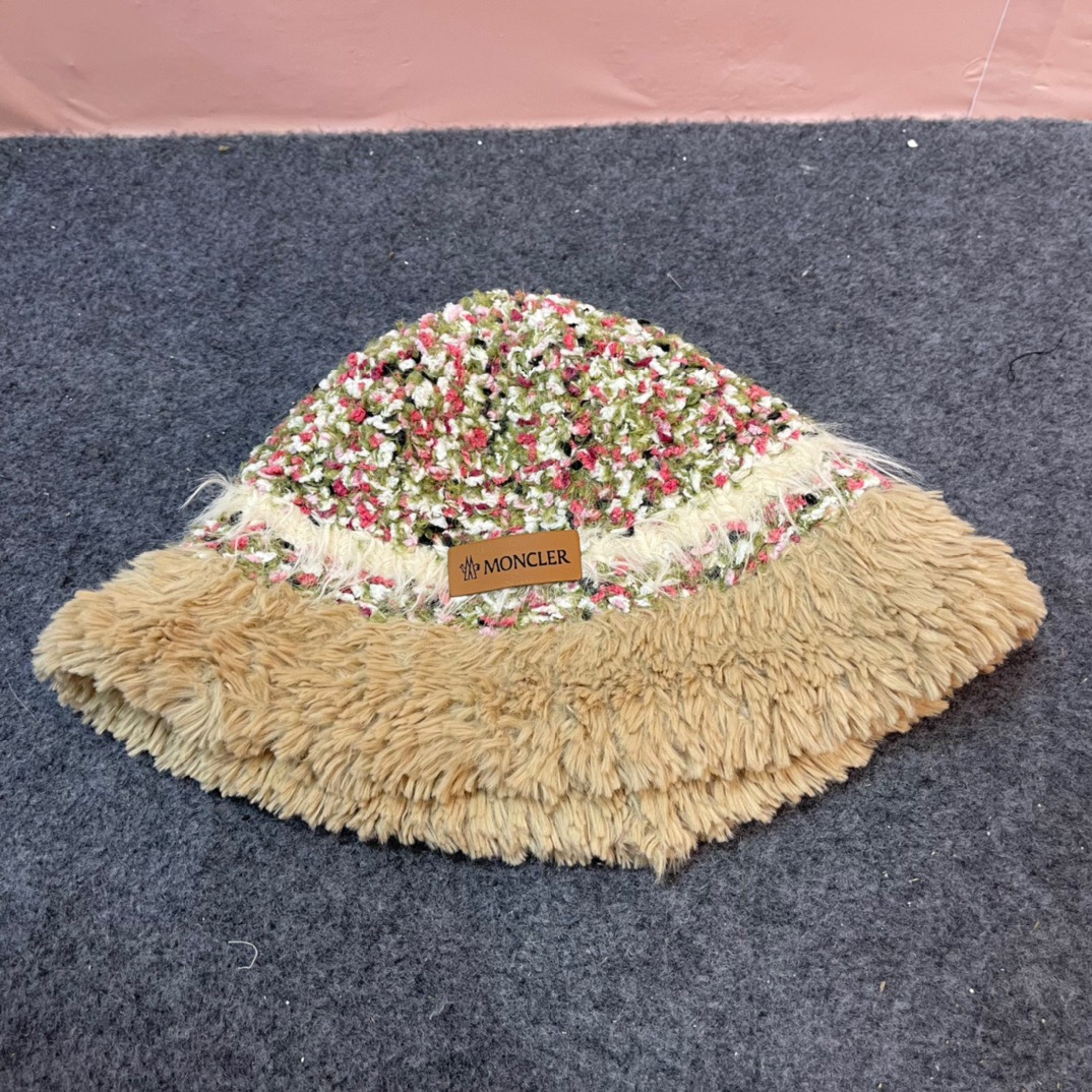 [TOP] Moncler Plush Fisherman's Hat - 4 Colour