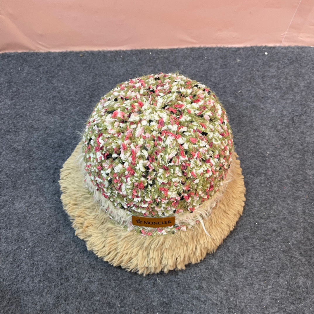 [TOP] Moncler Plush Fisherman's Hat - 4 Colour