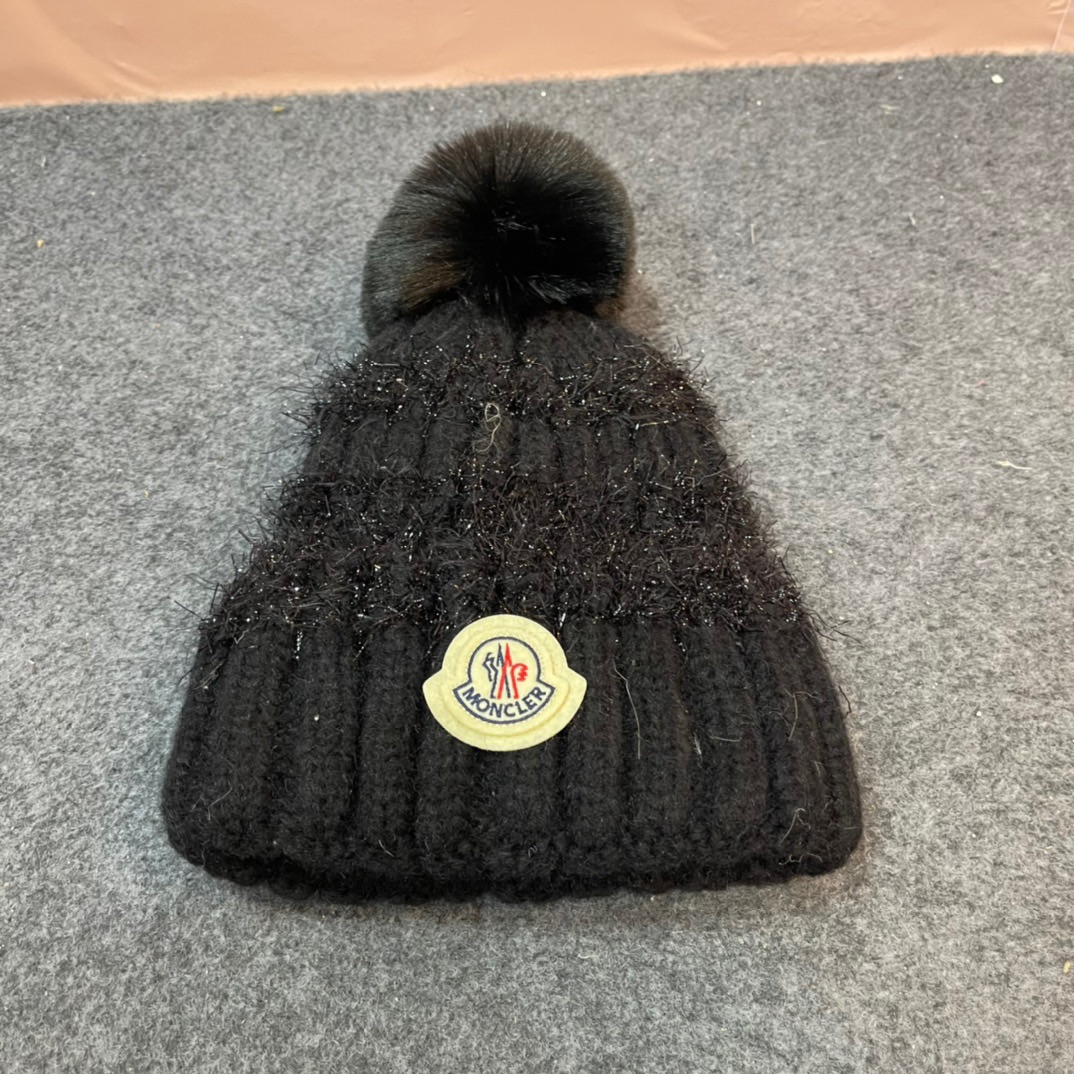 [TOP] Moncler Knitted Woolen Hat - 4 Colour