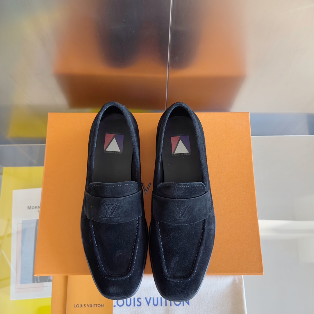 [TOP] Louis Vuitton LV Men's Loafers Shoes - 3 Colour
