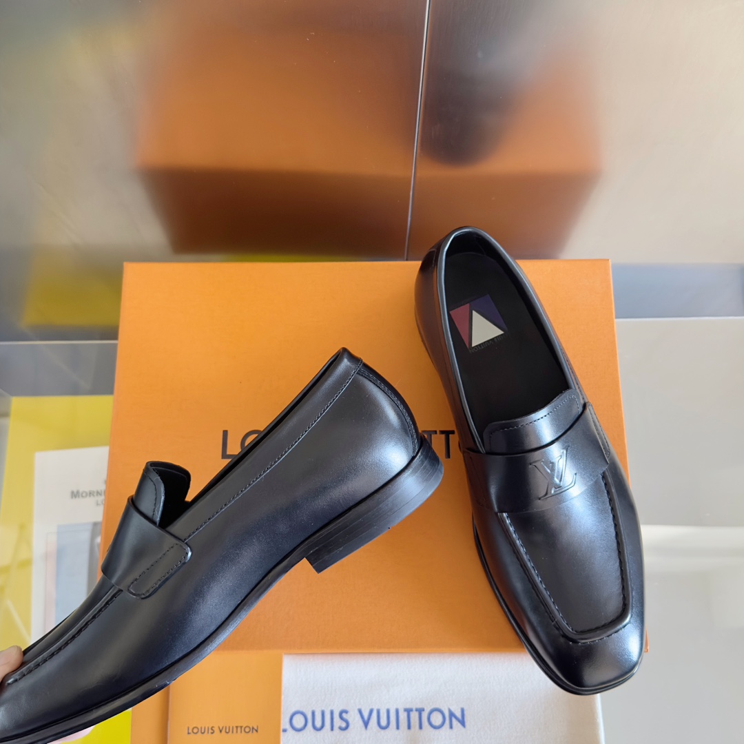 [TOP] Louis Vuitton LV Men's Loafers Shoes - 2 Colour