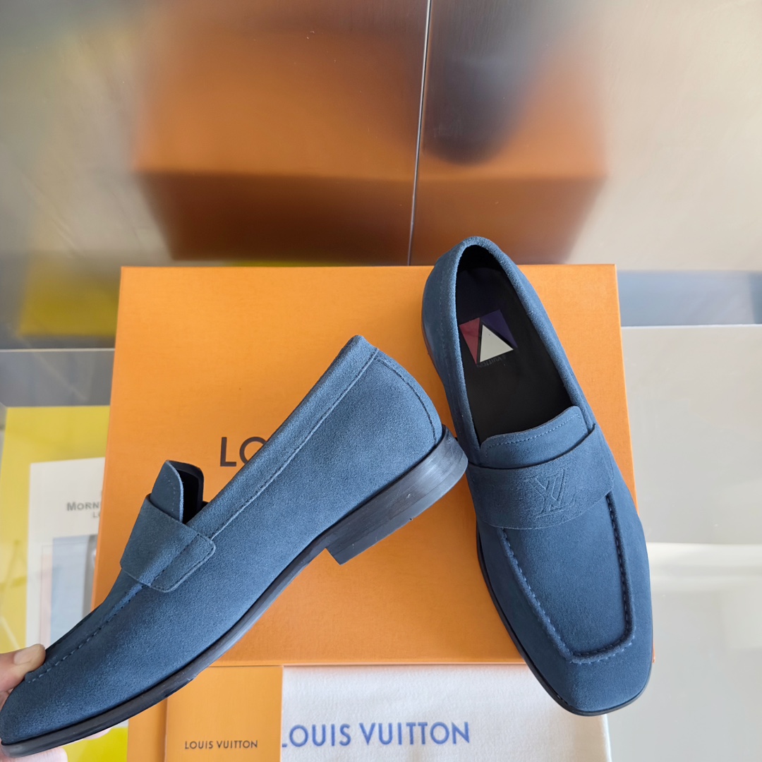 [TOP] Louis Vuitton LV Men's Loafers Shoes - 3 Colour