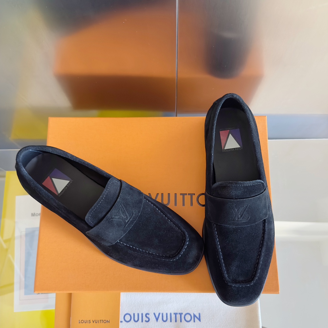 [TOP] Louis Vuitton LV Men's Loafers Shoes - 3 Colour