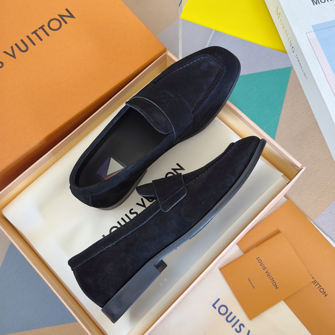 [TOP] Louis Vuitton LV Men's Loafers Shoes - 3 Colour