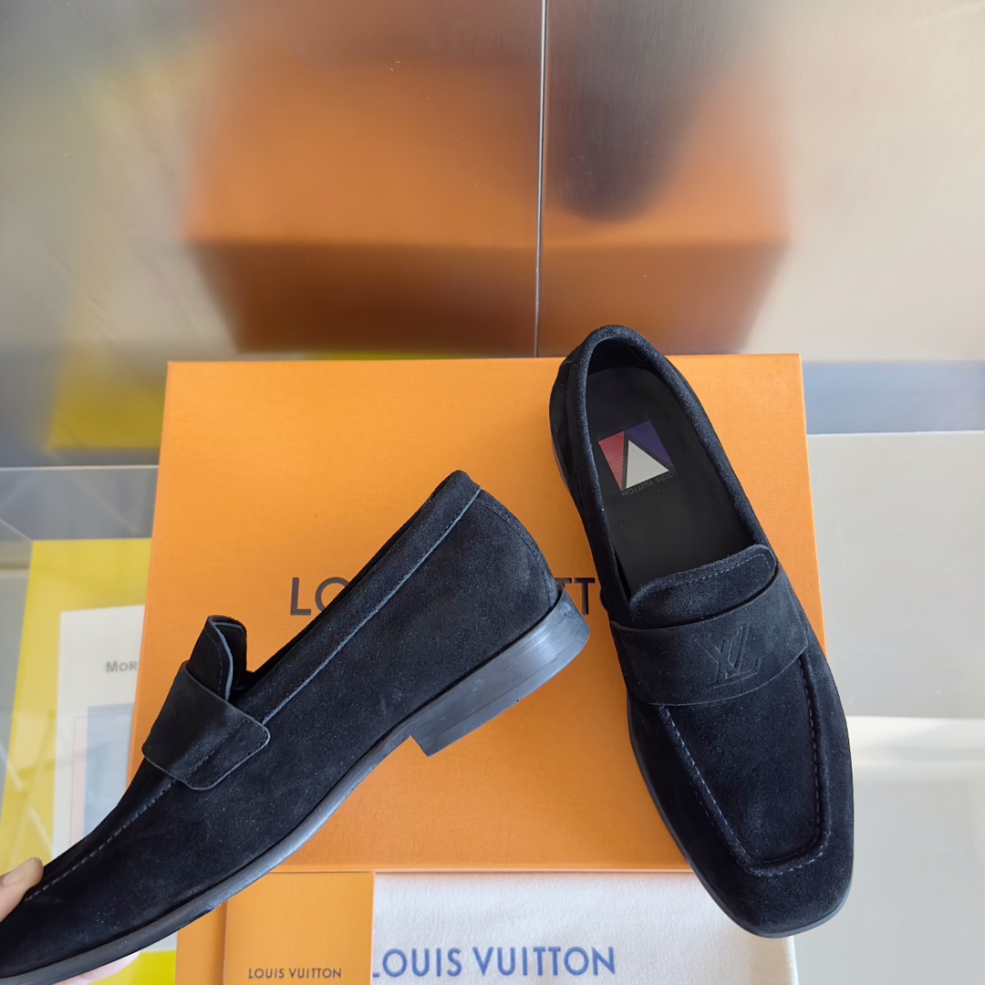 [TOP] Louis Vuitton LV Men's Loafers Shoes - 3 Colour