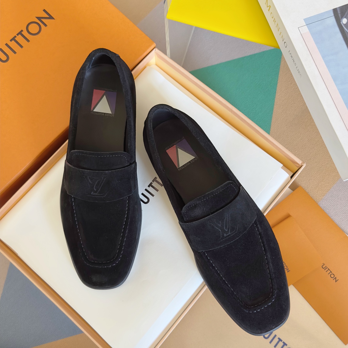 [TOP] Louis Vuitton LV Men's Loafers Shoes - 3 Colour