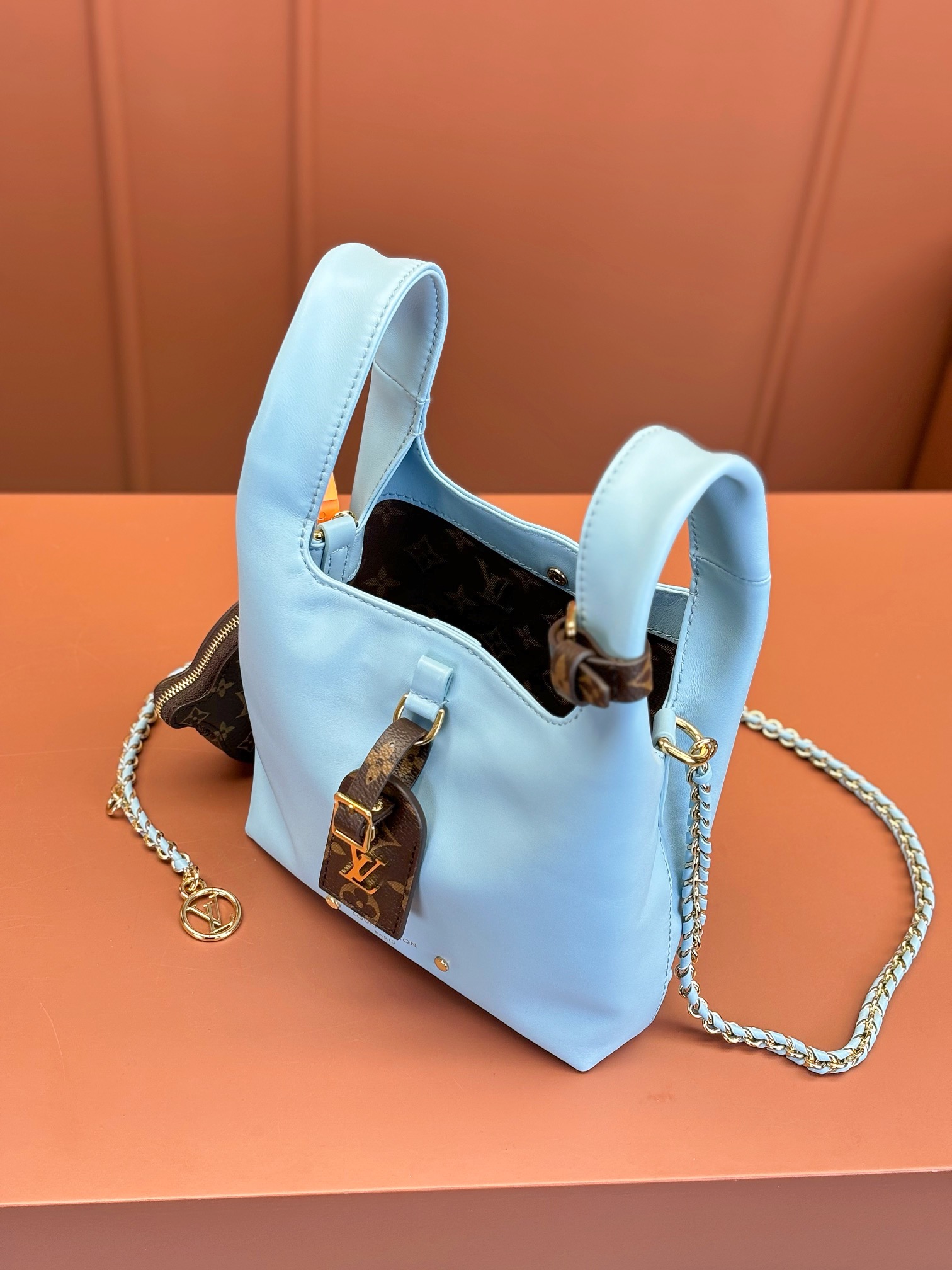 [TOP] Louis Vuitton LV ATLANTIS BB Bag 17x17x7cm - Blue