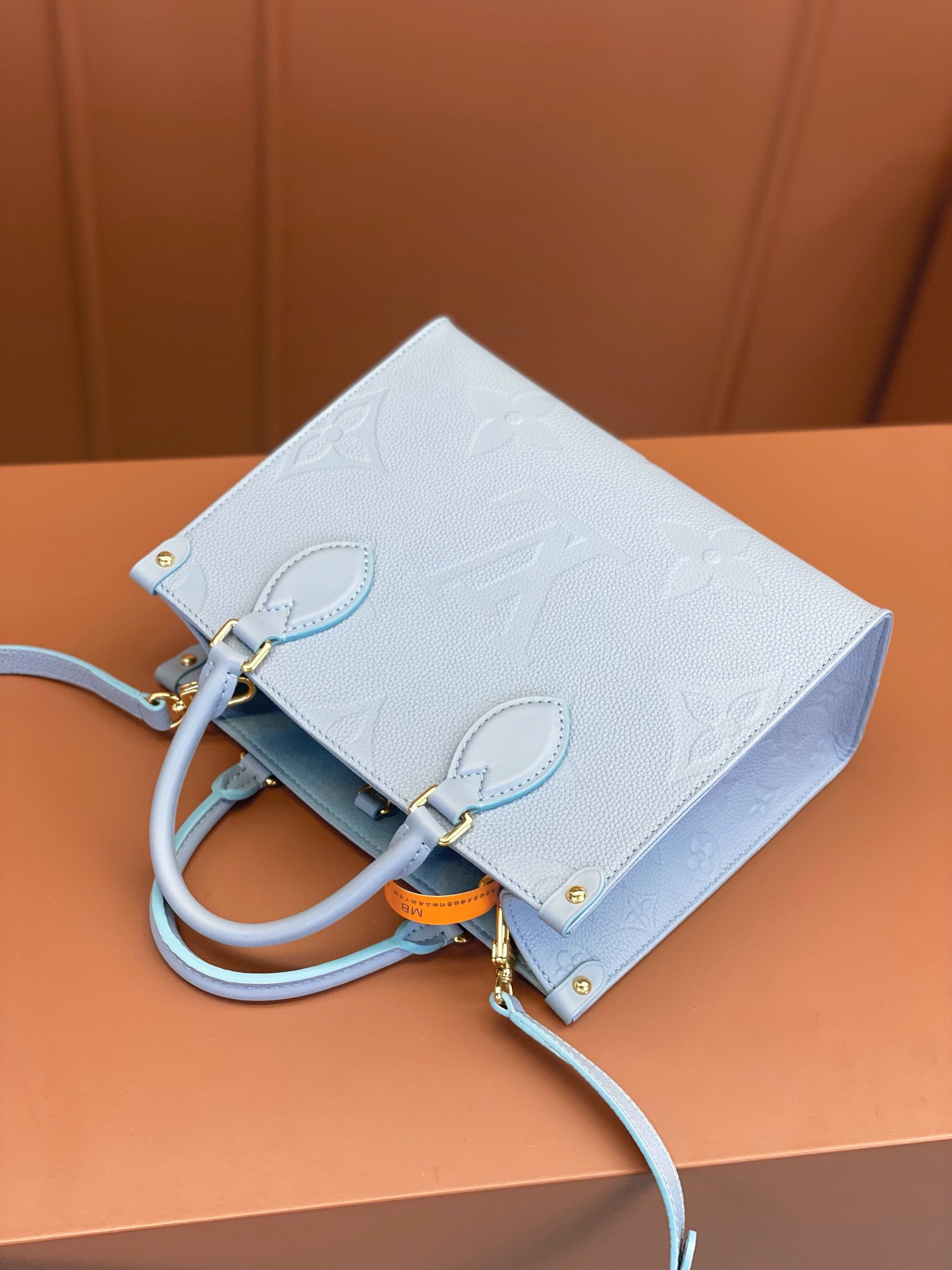 [TOP] Louis Vuitton LV On The Go Bag 25x19x11.5cm - Blue