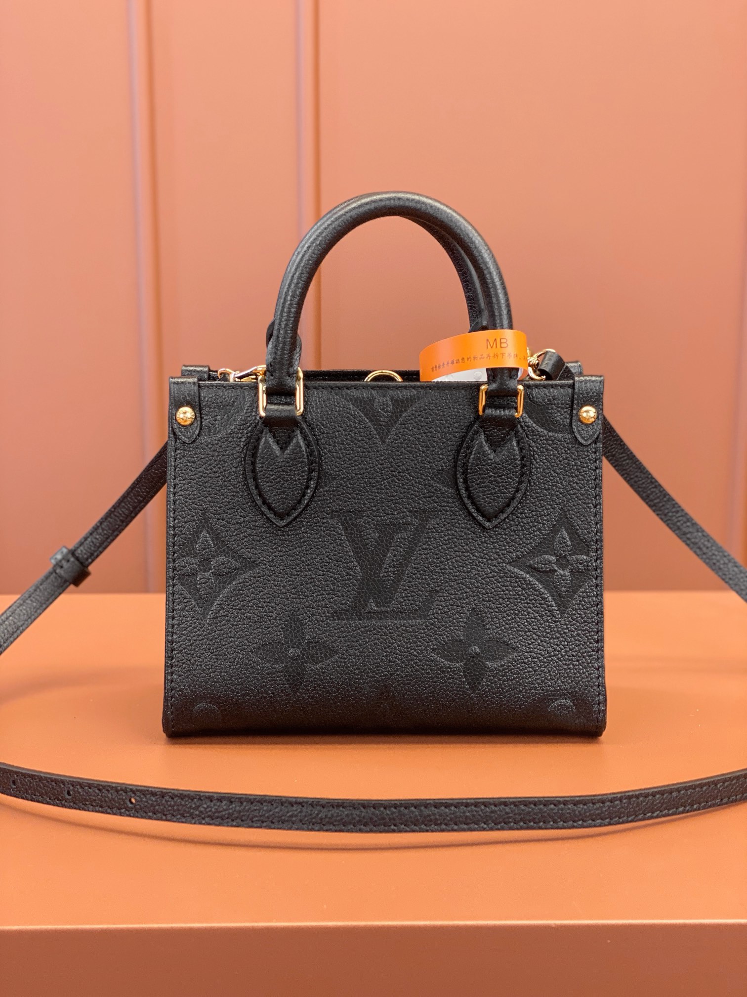 [TOP] Louis Vuitton LV On The Go BB Bag 18x15x8.5cm - Black