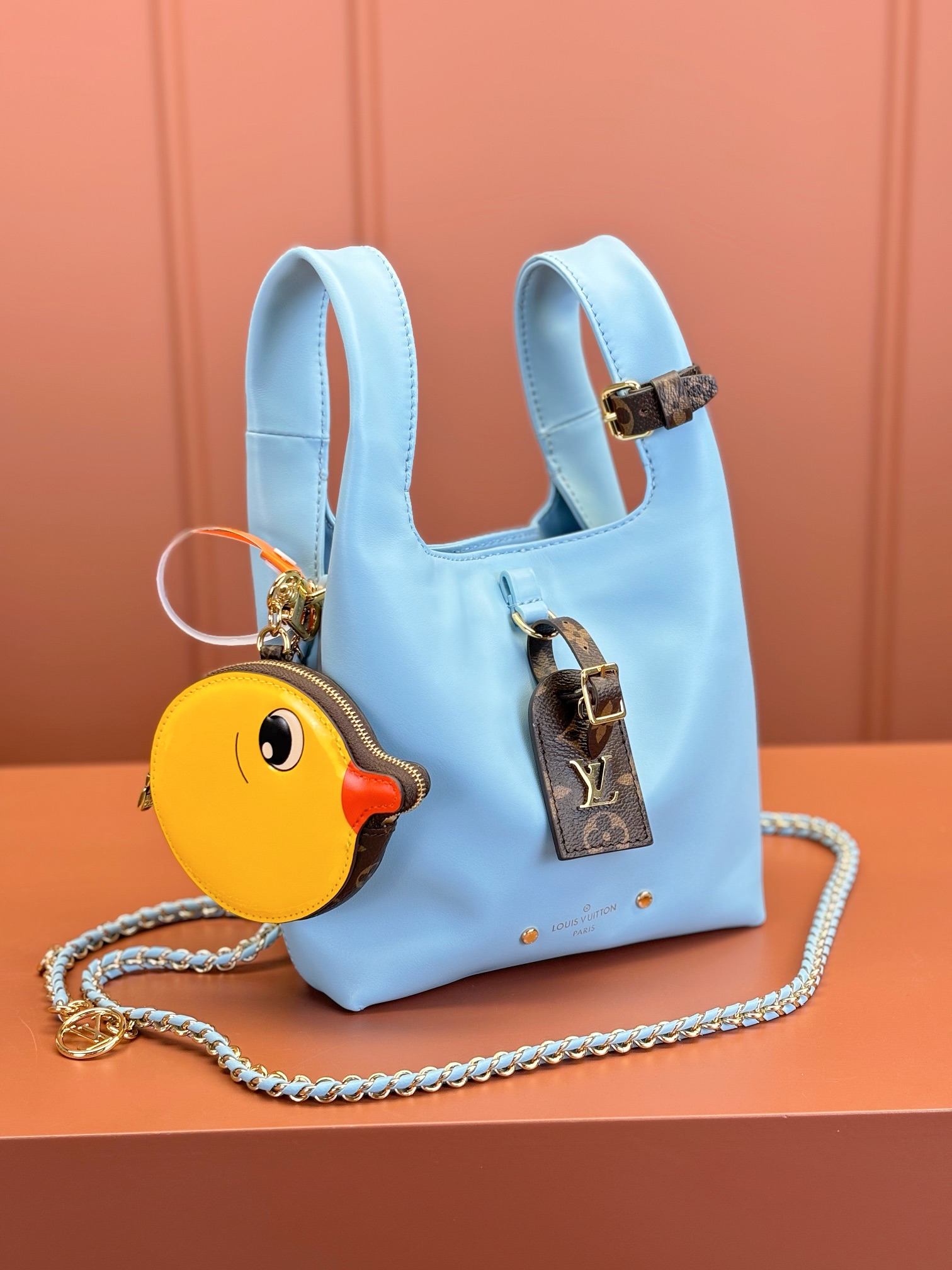 [TOP] Louis Vuitton LV ATLANTIS BB Bag 17x17x7cm - Blue