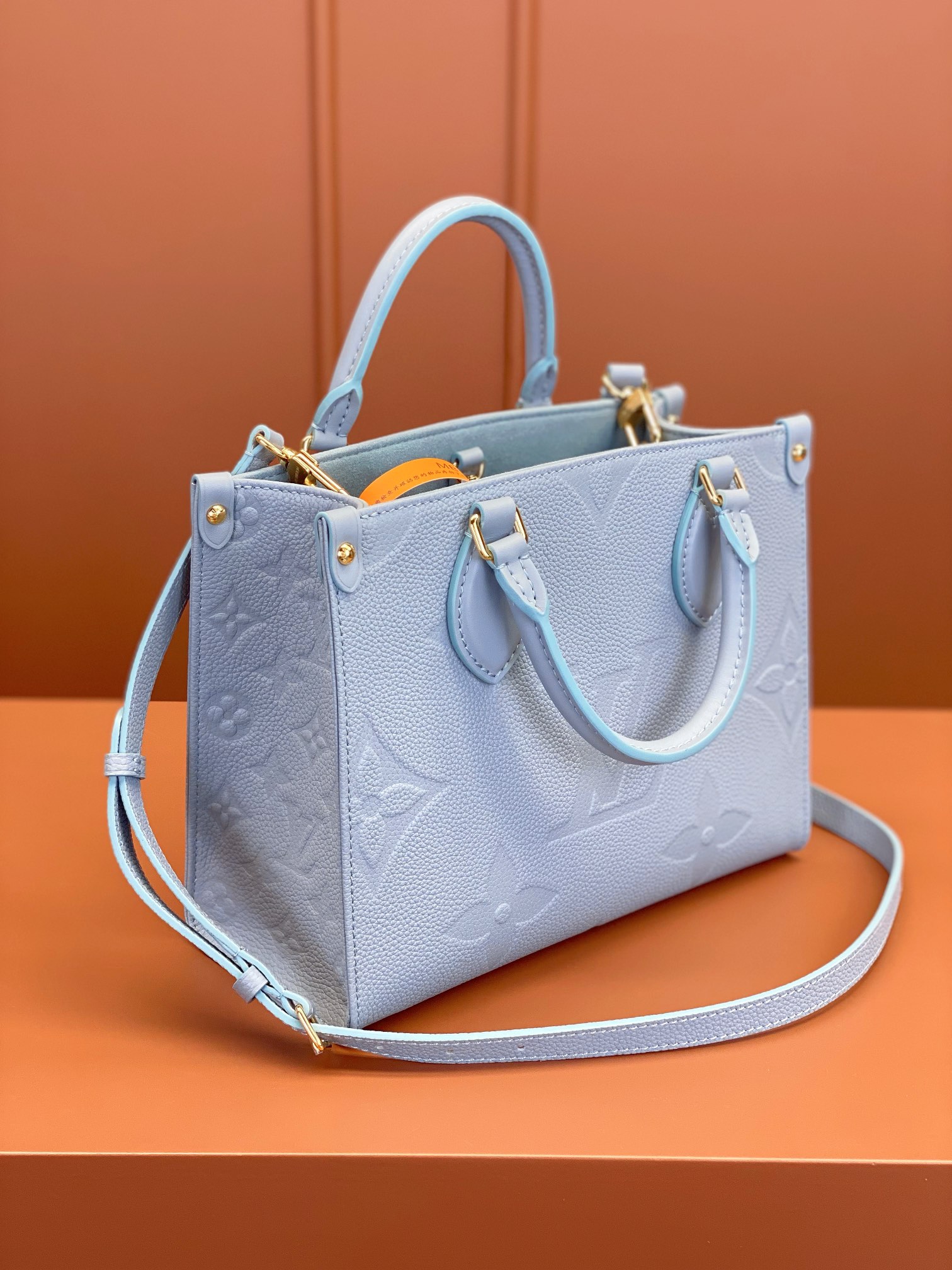 [TOP] Louis Vuitton LV On The Go Bag 25x19x11.5cm - Blue