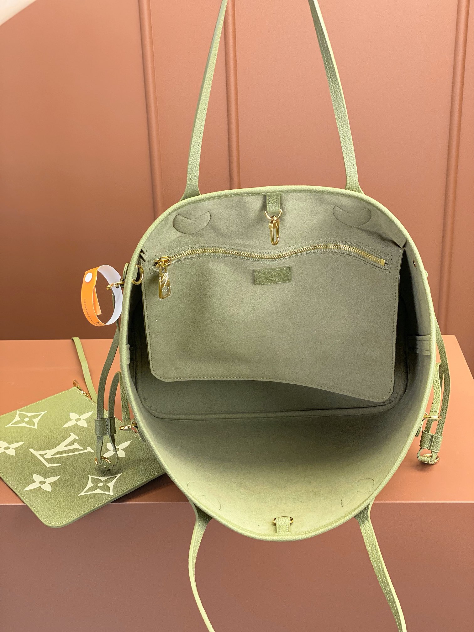 [TOP] Louis Vuitton LV Neverful Bag 31x28x14cm - Green