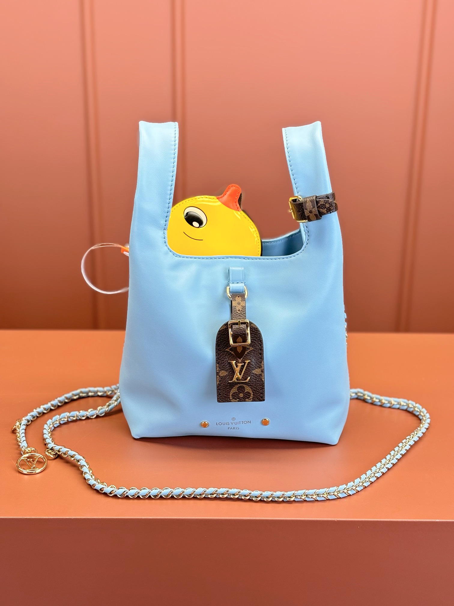 [TOP] Louis Vuitton LV ATLANTIS BB Bag 17x17x7cm - Blue