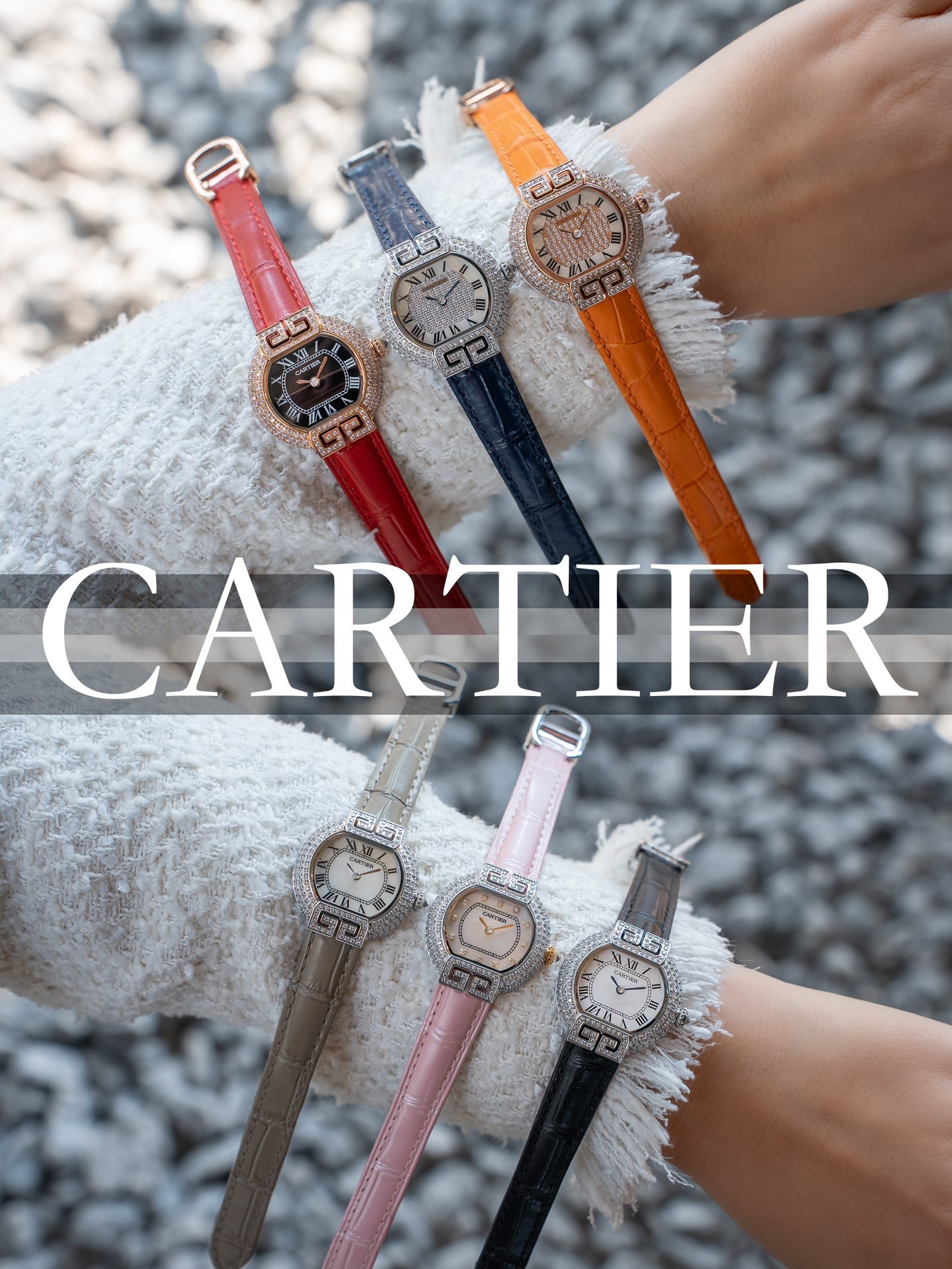 [TOP] Cartier Tortue Watch 33mm- 6 Colors