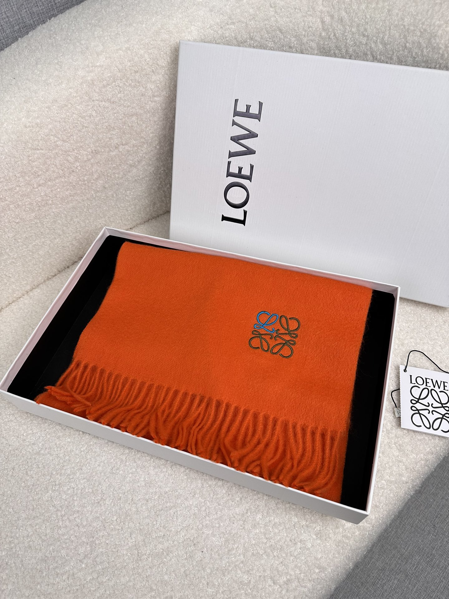 [TOP] LOEWE Wool Scarf 30*180cm - 4 Color