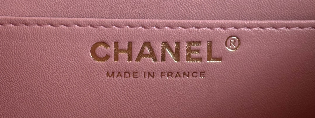 [TOP] CHANEL Wool Tweed Flap Bag 20cm/25cm - Pink and Black