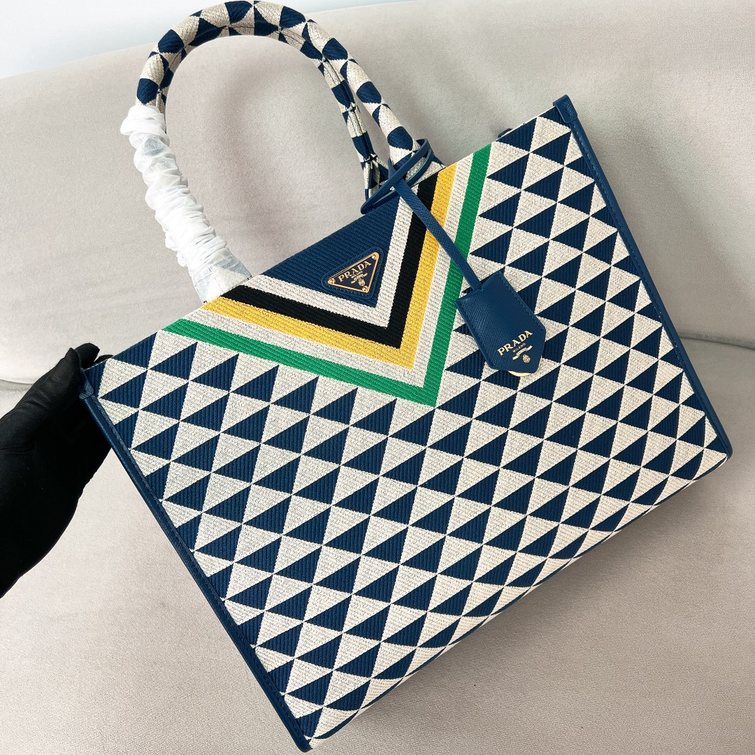 [TOP] PRADA Symbole Tote Bag 39x31x11cm - 3 Color
