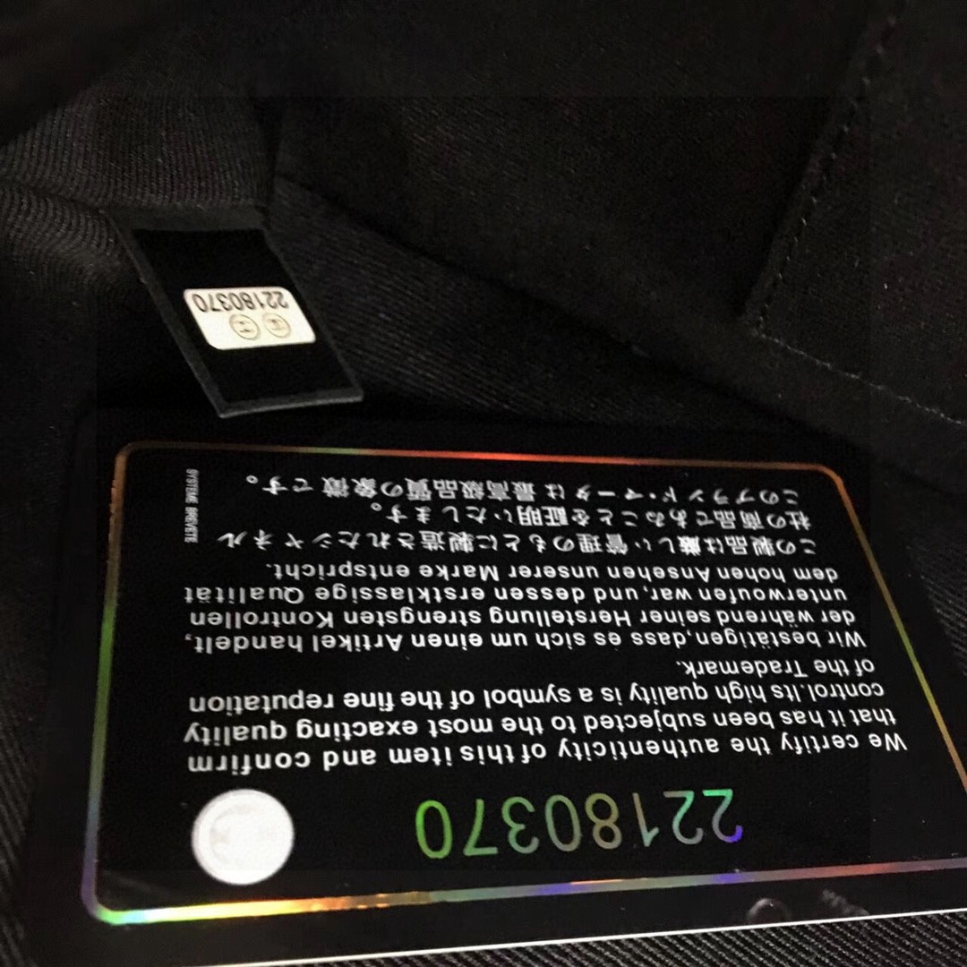 [TOP] CHANEL Lambskin Handbag 29x14.5cm - Black & GHW/SHW