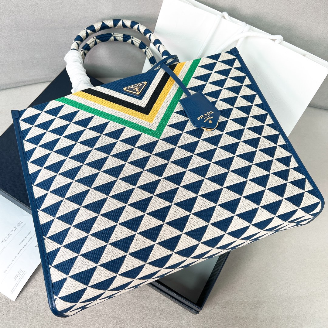 [TOP] PRADA Symbole Tote Bag 39x31x11cm - 3 Color