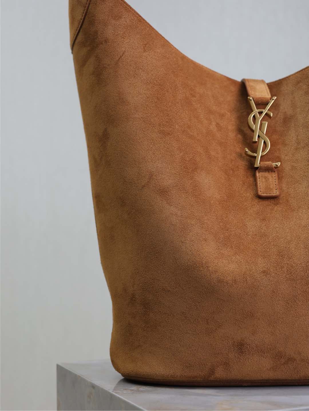 [TOP] Yves Saint Laurent YSL Le 5A7 Bag 26×31.5×13.5cm - Brown