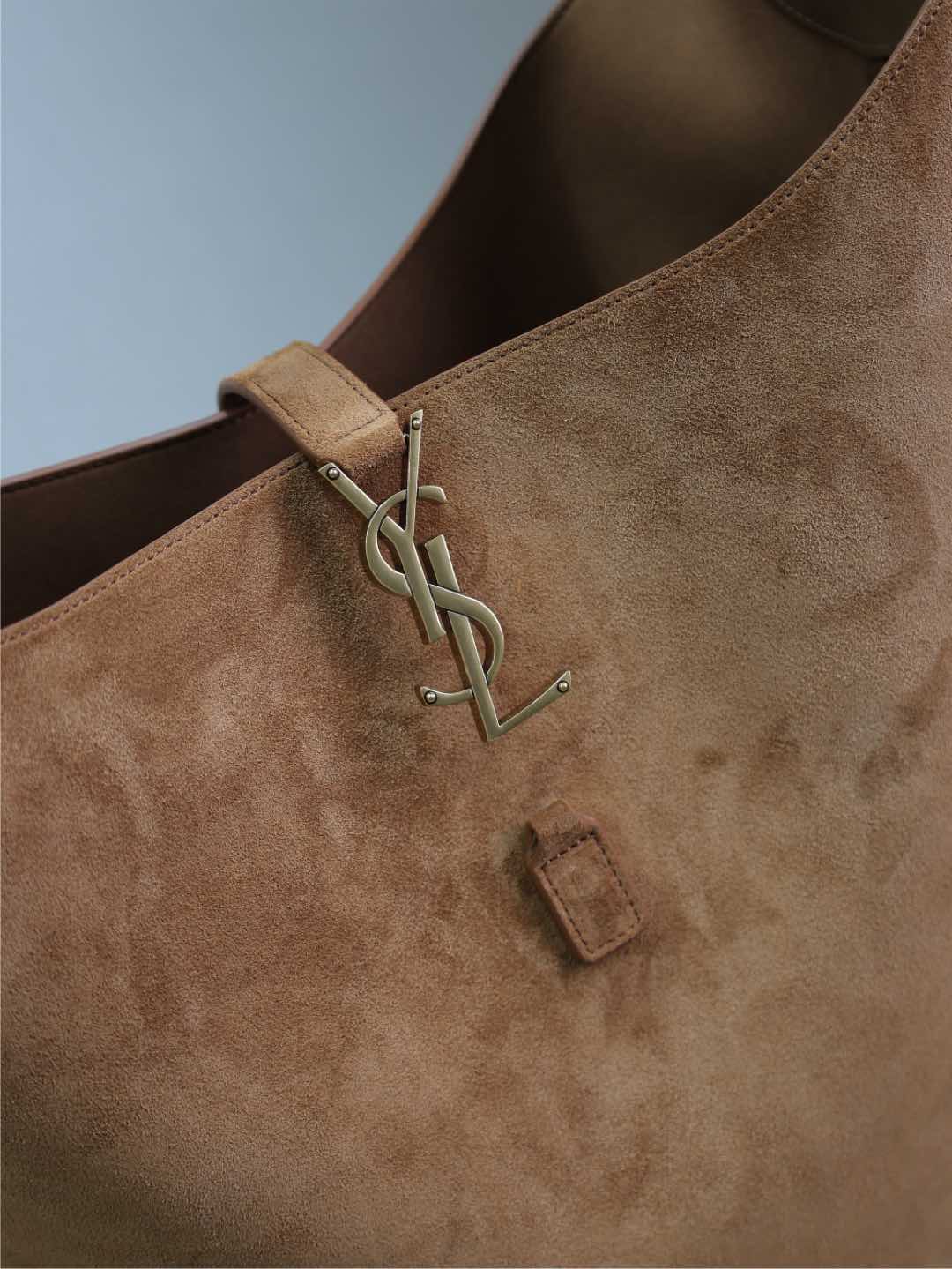 [TOP] Yves Saint Laurent YSL Le 5A7 Bag 26×31.5×13.5cm - Brown