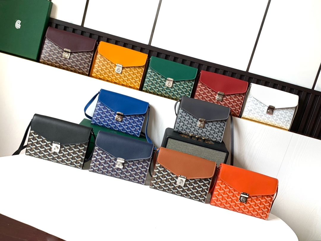 [TOP] Goyard Chypre Bag 21 cm x 4 cm x 16 cm - 11 Colors