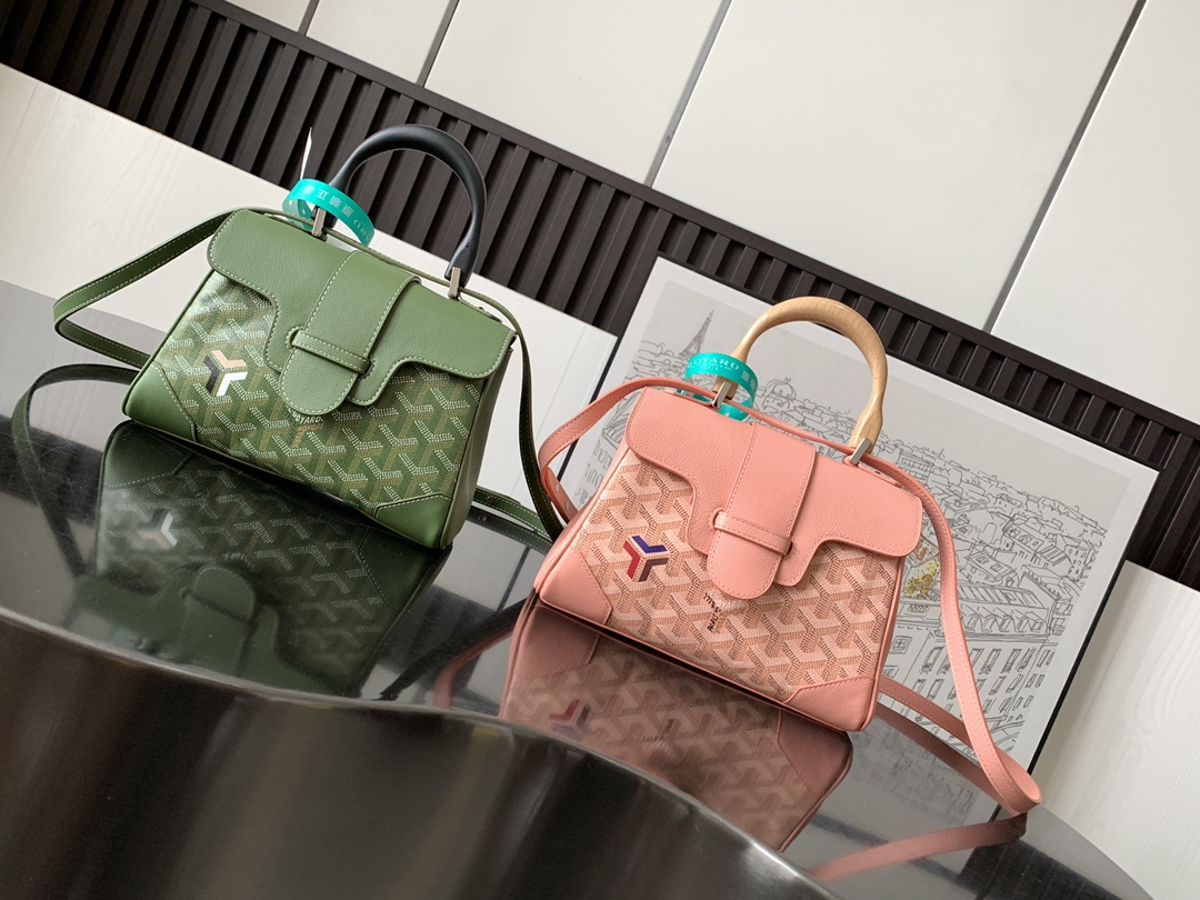 [TOP] Goyard Saigon Bag 15x7.5x20 cm  - 2 Colors
