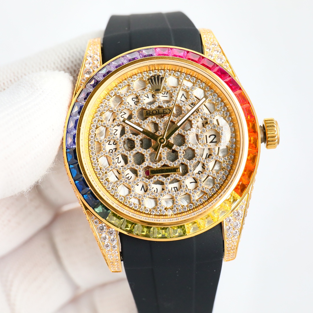 [TOP] ROLEX Men's 41mm Watch-2 Colors