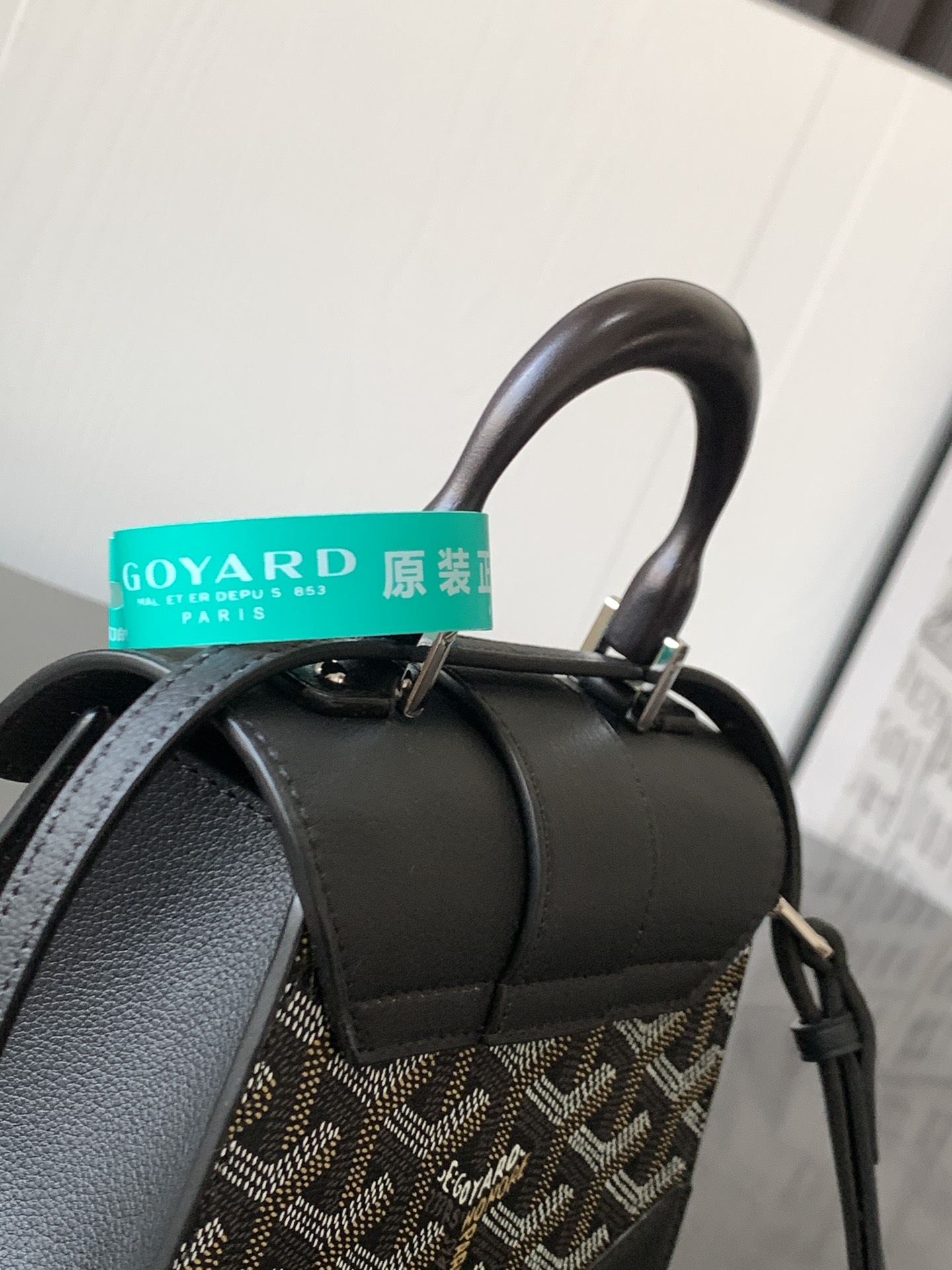 [TOP] Goyard Saigon Nano Bag 11.5  x 7 x 14.5 cm  - Black