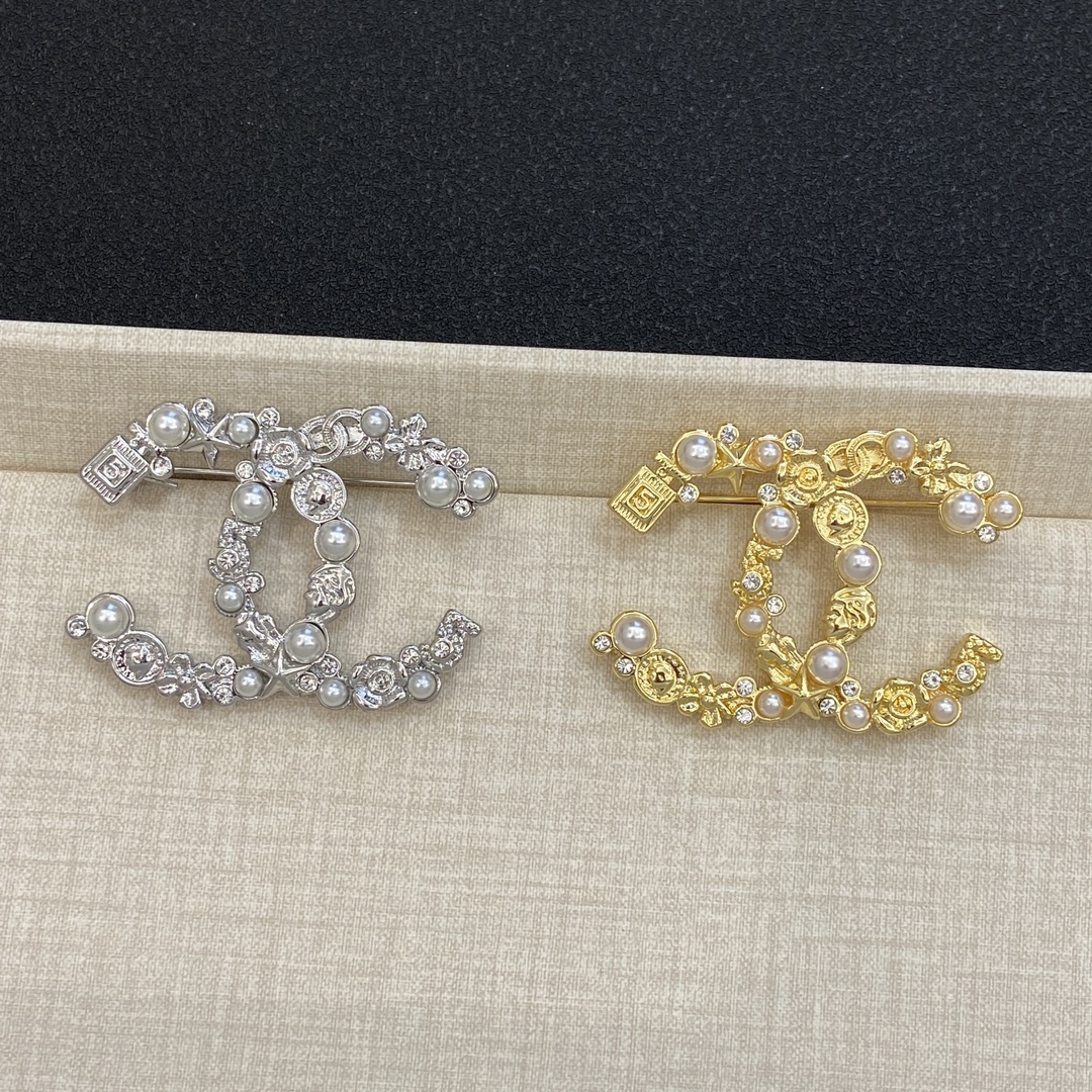 [TOP] CHANEL Brooch - 2 Colour
