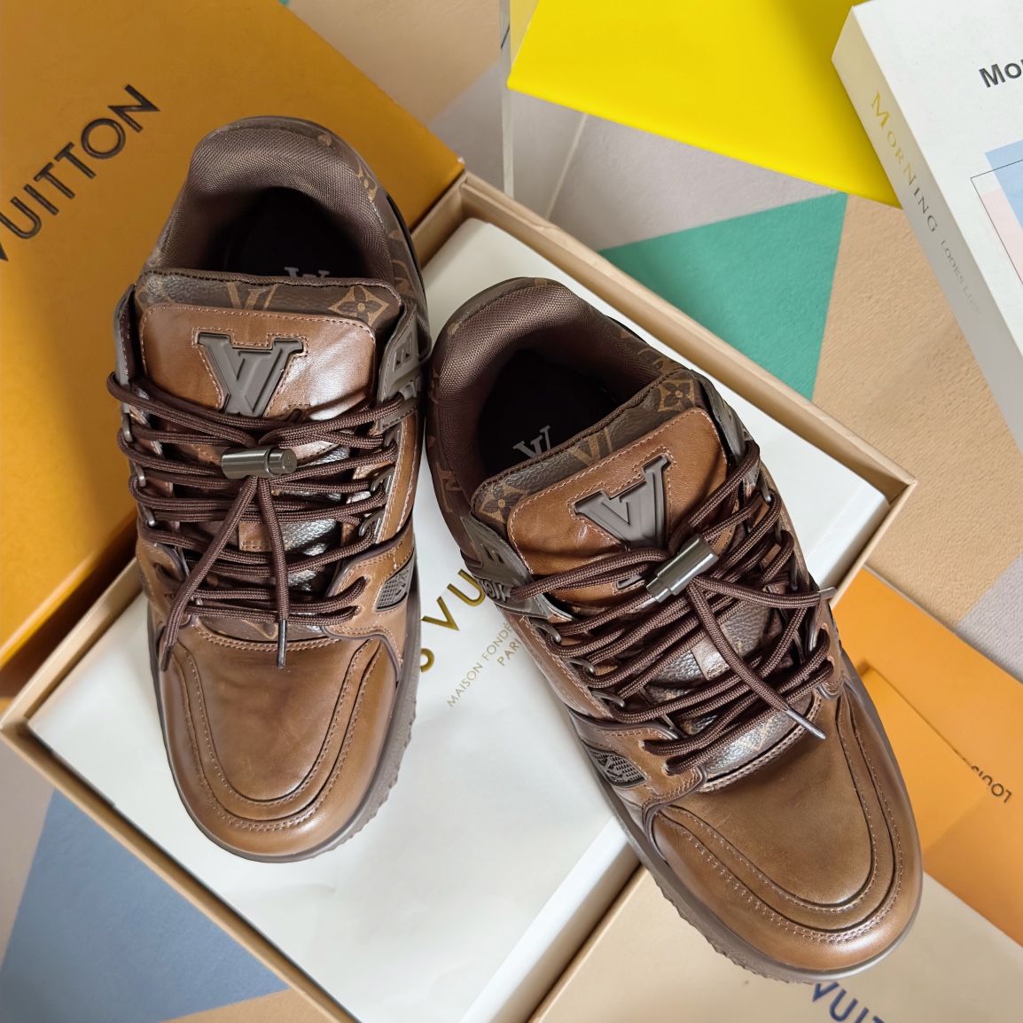 [TOP] Louis Vuitton LV L*V Casual Bread Shoes - 3 Colour