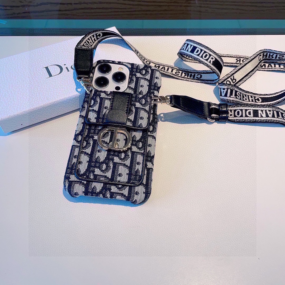 [TOP] Christian Dior Montaigne Series Card Holder iPhone Case