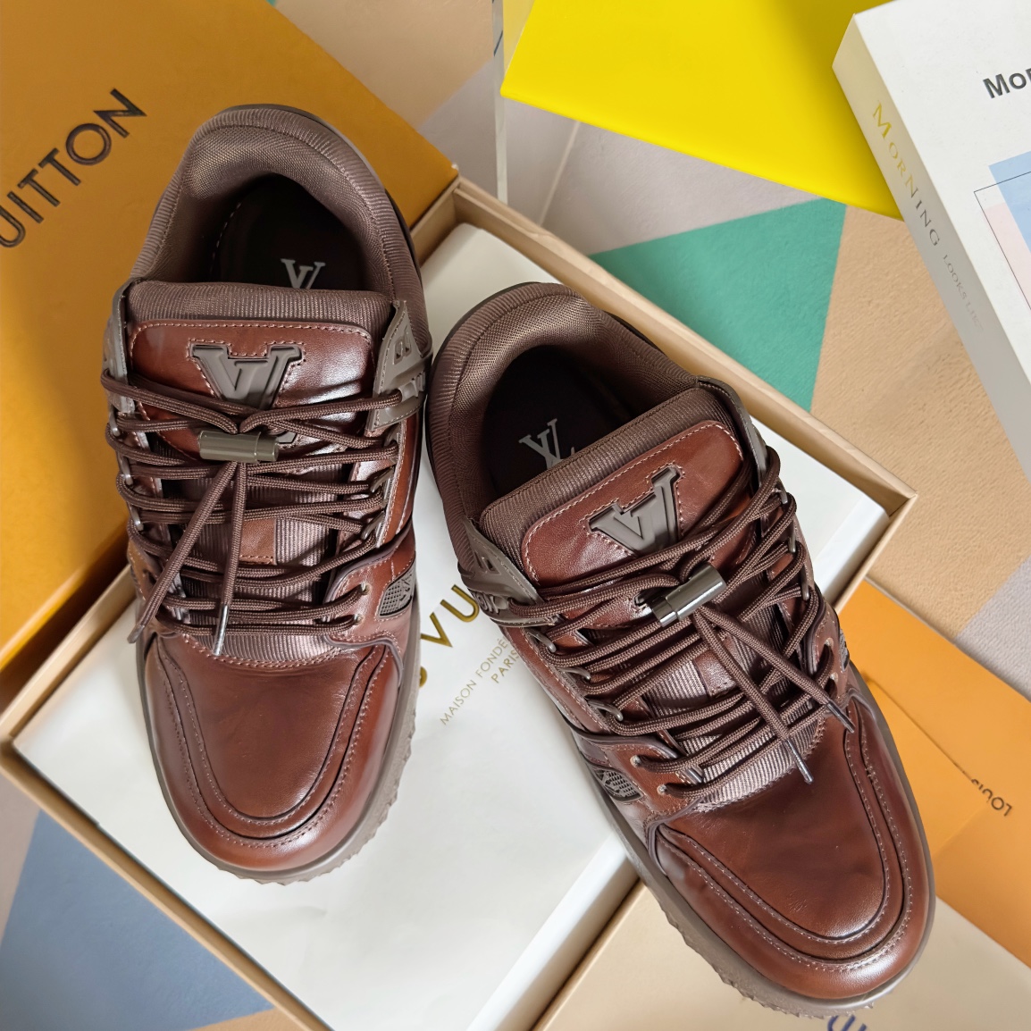 [TOP] Louis Vuitton LV L*V Casual Bread Shoes - 3 Colour