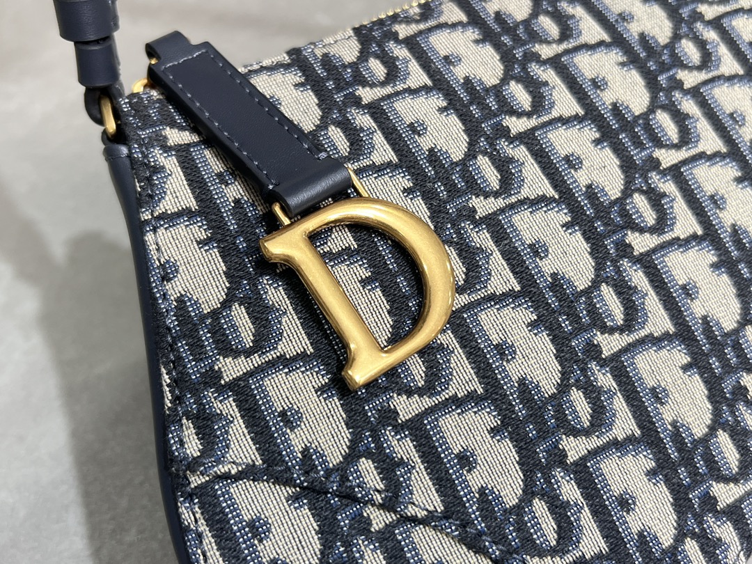 [TOP] Christian Dior Saddle Bags - 20*15*4cm - GHW