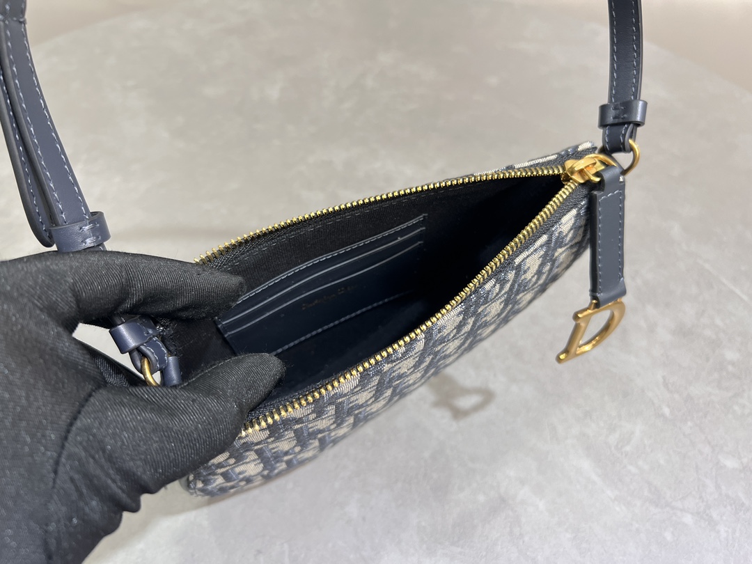 [TOP] Christian Dior Saddle Bags - 20*15*4cm - GHW