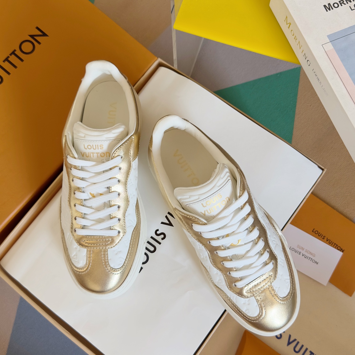 [TOP] Louis Vuitton LV Sports Casual Shoes - 2 Colour