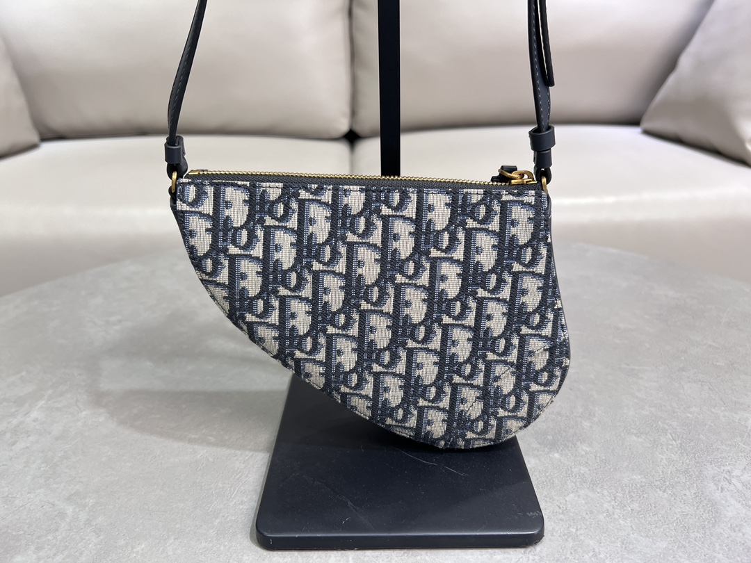 [TOP] Christian Dior Saddle Bags - 20*15*4cm - GHW