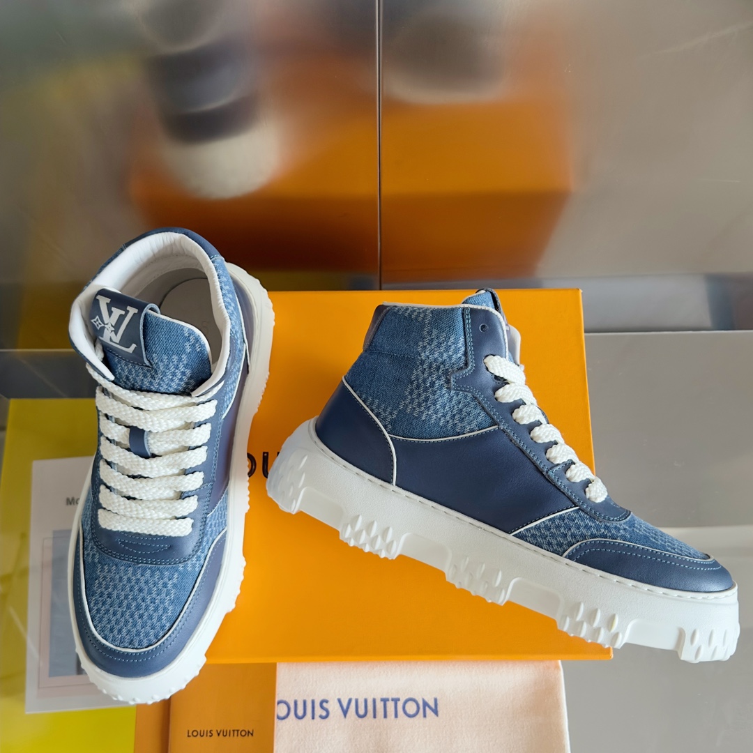 [TOP] Louis Vuitton LV L*V Casual Bread Shoes Leather - 2 Colour