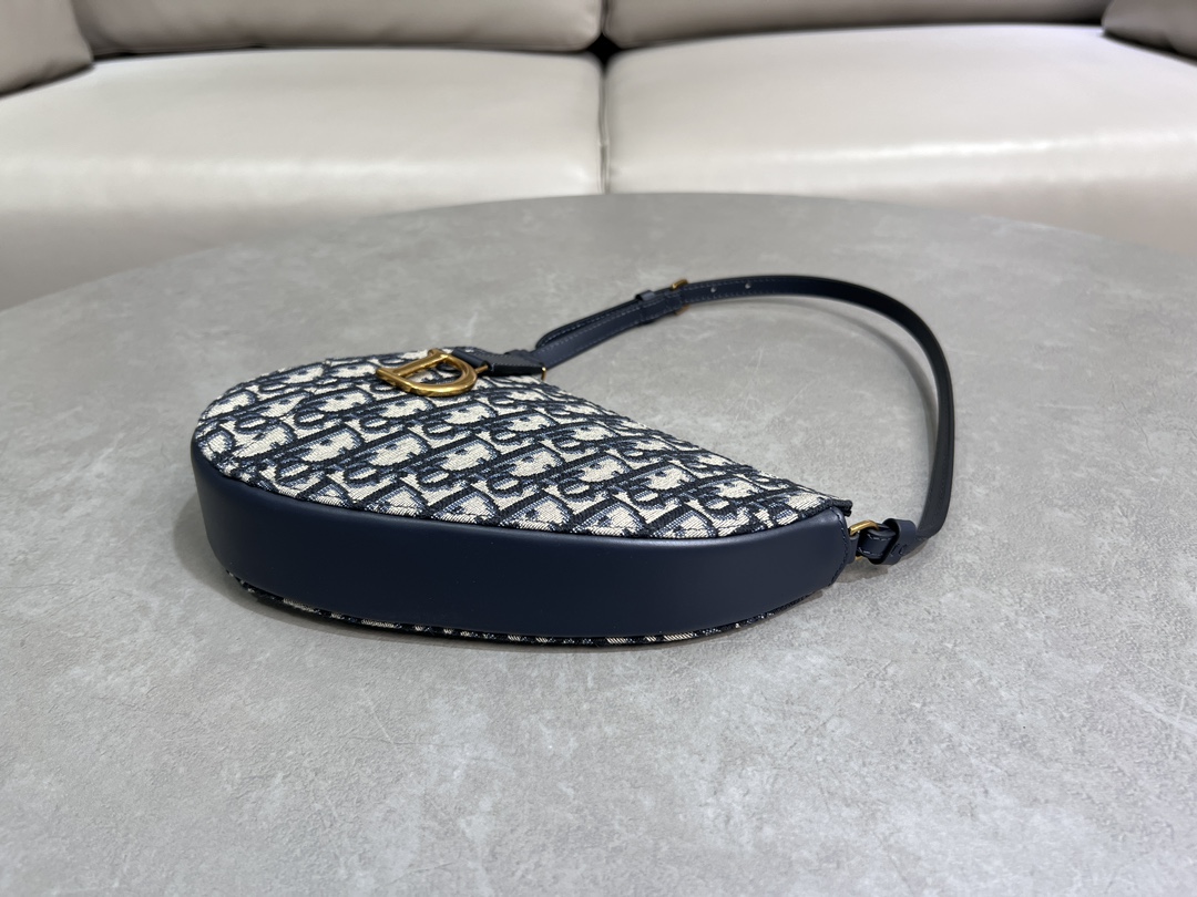 [TOP] Christian Dior Saddle Bags - 20*15*4cm - GHW