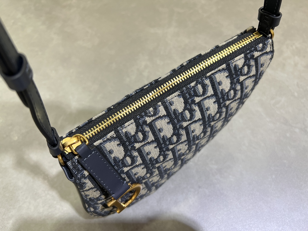 [TOP] Christian Dior Saddle Bags - 20*15*4cm - GHW