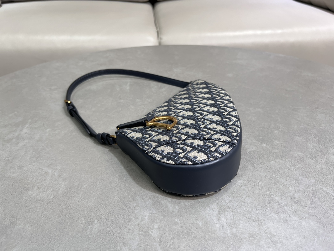 [TOP] Christian Dior Saddle Bags - 20*15*4cm - GHW