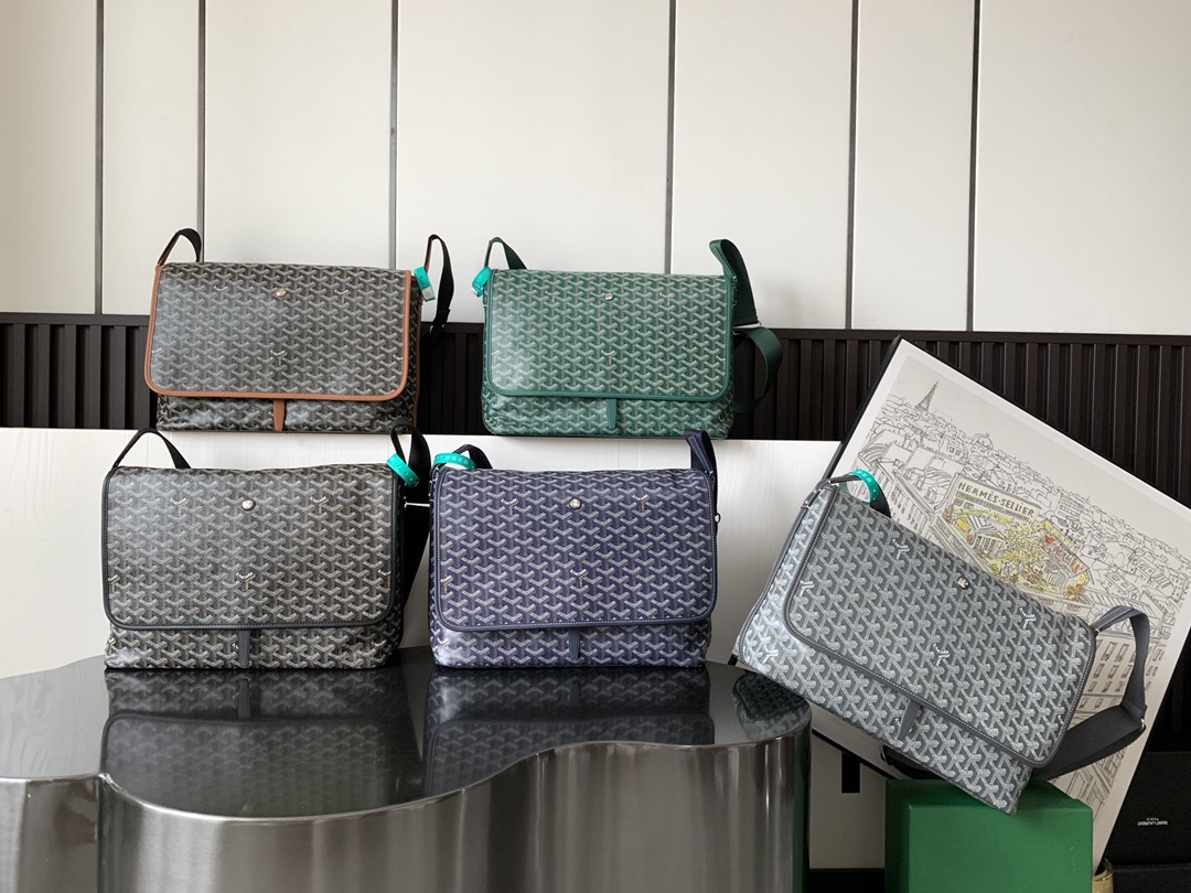 [TOP] Goyard Capetien Messenger Bag 26 cm x 13 cm x 39 cm - 5 Colors