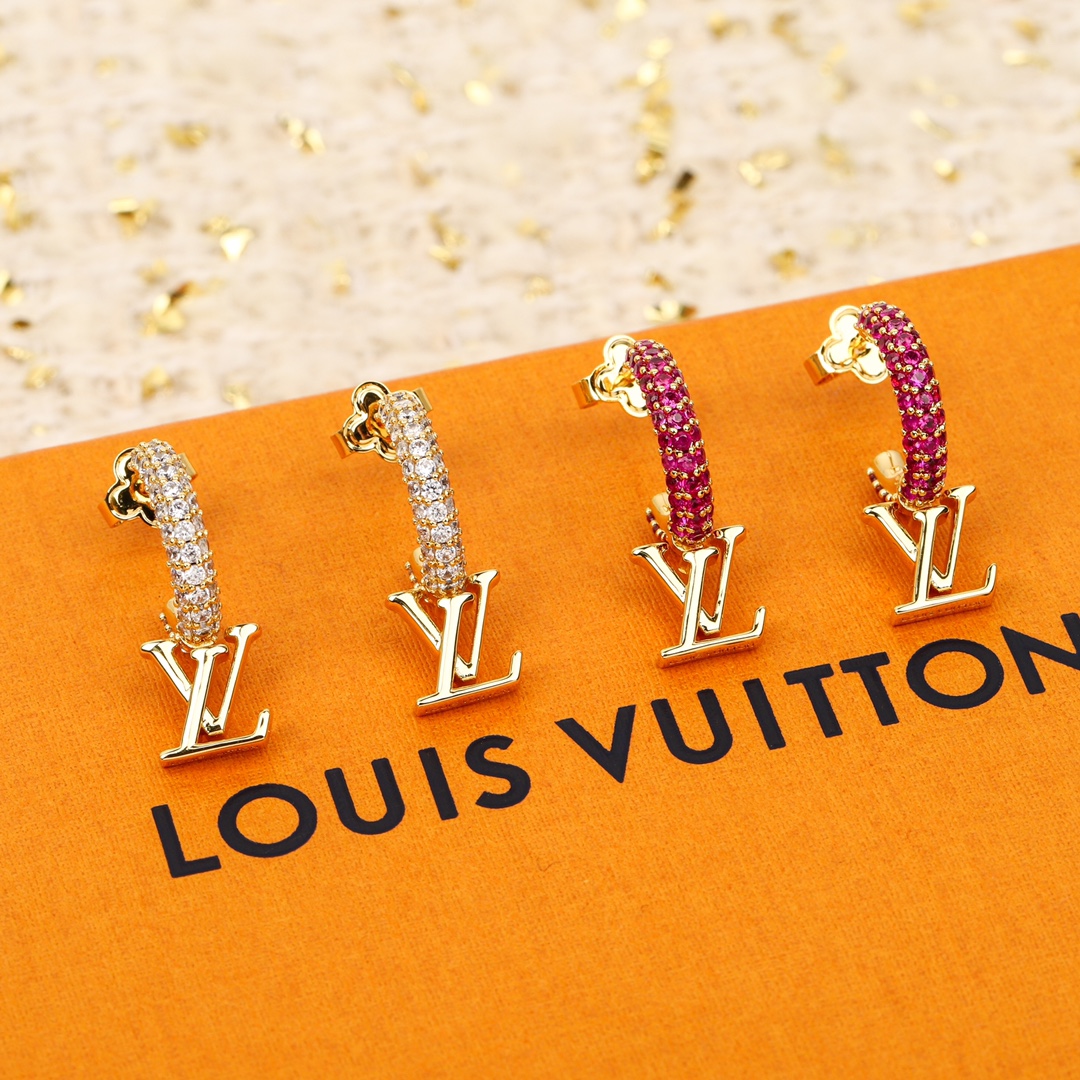 [TOP] Louis Vuitton LV Earrings - 2 Color