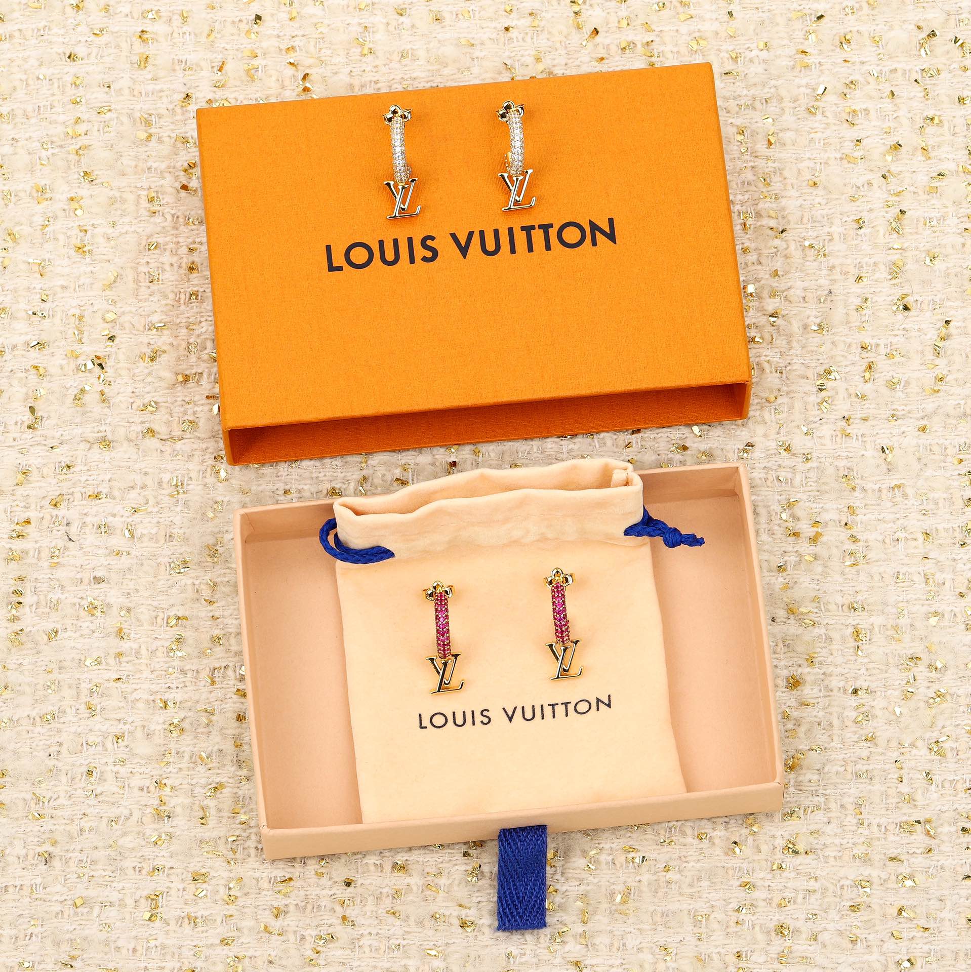 [TOP] Louis Vuitton LV Earrings - 2 Color
