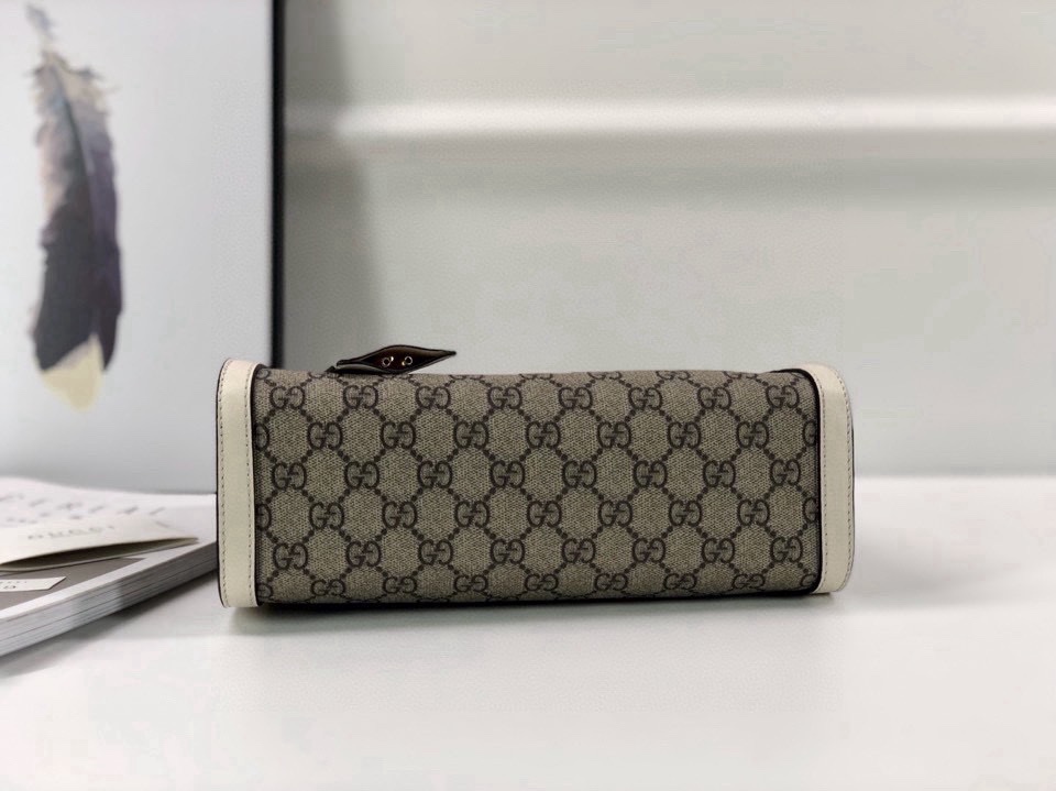 [TOP] GUCCI G*G Padlock Chain Medium Tote Bag 26x18x10cm  - 2 Colour